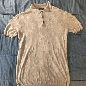 Semi Transparent Zara Polo Shirt